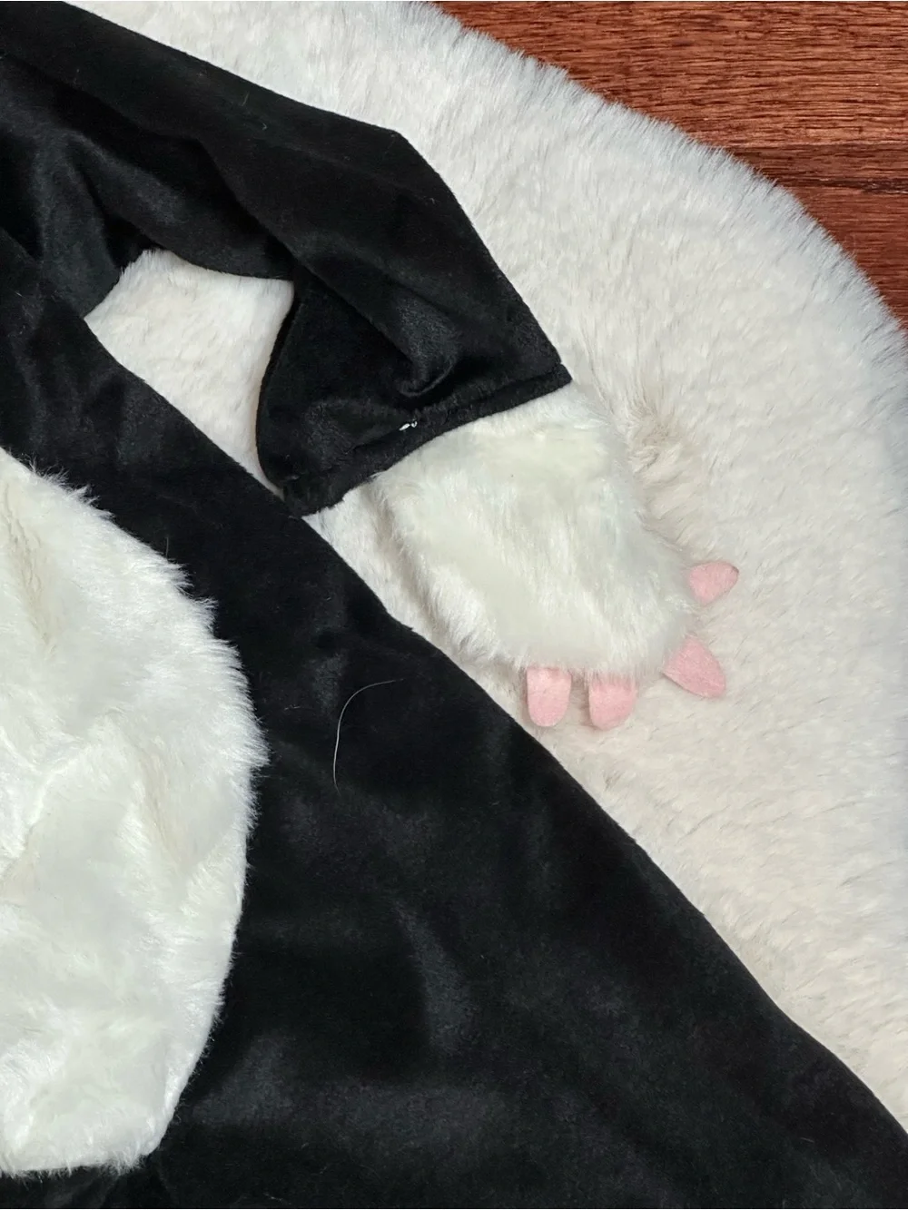 InCharacter Black & White “Lil’ Stinker” Skunk Infant Costume